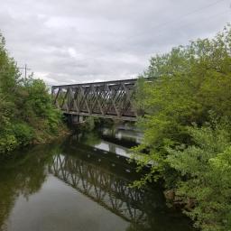 alte Brücke vor Rückbau