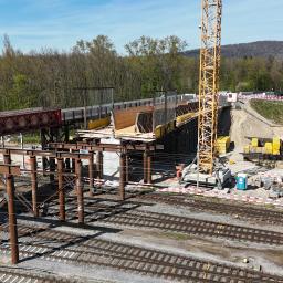 Brücke RB2 - Lehrgerüst